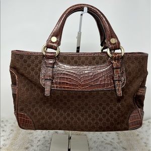 Celine Macadam Boggie Canvas bag